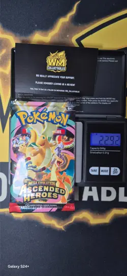 Extremely Heavy - Pokemon Ascended Heroes Pack - 22.95g - READ DESCRIPTION* - Image 4