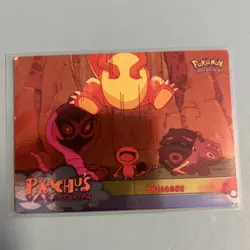 Success #55 Topps Movie Edition Pikachu's Vacation Black Label Pokemon 1998 - Image 1