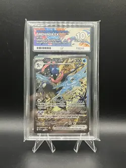 Pokemon TCG Black Star Promo Greninja EX SVP 132 ACE 10 - PERFECT SUB GRADES - Image 1