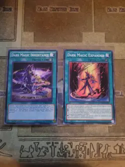 YUGIOH DARK MAGIC INHERITANCE + DARK MAGIC EXPANDED COMMON 1ST ED NM - Image 3
