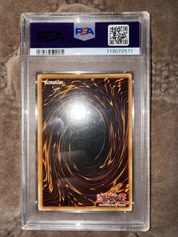 Konami Yu-Gi-Oh! Elemental Hero Magma Neos Secret Rare TAEV-EN043 1st Ed PSA 7 - Image 2