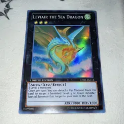 Yu-Gi-Oh! TCG Leviair the Sea Dragon Limited Edition Holo CT09-EN018 - Image 1