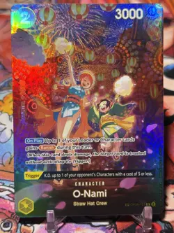 O-NAMI - One Piece TCG OP06-101 - SP Special Rare R - 500 Years in the Future - Image 1