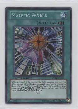 Malefic World YuGiOh 3D Bonds Beyond Time Movie Pack Limited Edition Promo - Image 1