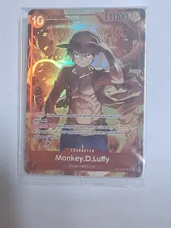 Monkey D Luffy ST10-006 Treasure Booster Promo One Piece TCG - Image 2