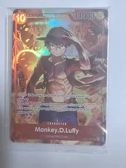 Monkey D Luffy ST10-006 Treasure Booster Promo One Piece TCG - Image 3