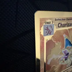 Pokemon Charizard Metal Promo Holo Card 004/102 Celebrations - Image 5