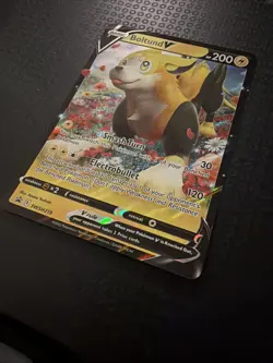 Pokemon TCG Boltund V SWSH219 JUMBO Oversize Black Star Promo Card - Image 3