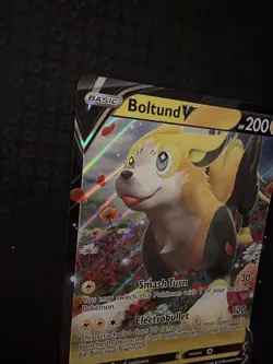 Pokemon TCG Boltund V SWSH219 JUMBO Oversize Black Star Promo Card - Image 5