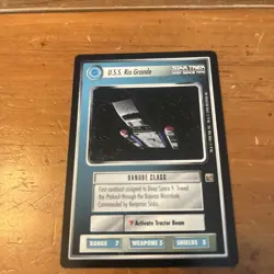 Star Trek CCG Cards Lot Of 5 Ship Cards - Defiant, Mirror Terok Nor ++ - Image 3