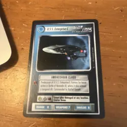 Star Trek CCG Cards Lot Of 5 Ship Cards - Defiant, Mirror Terok Nor ++ - Image 4