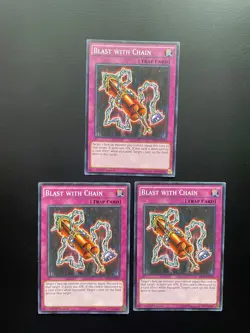 Yugioh Blast With Chain BP03-EN194 Common 1st Edition LP X3 - Image 1