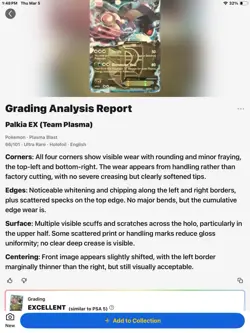 Pokemon TCG - Palkia EX 66/101 Ultra Rare Holo Card Plasma Blast VLP - Image 3