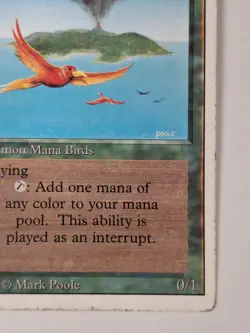 MTG: Birds Of Paradise Card Regular Revised Magic The Gathering- MP B BB - Image 4