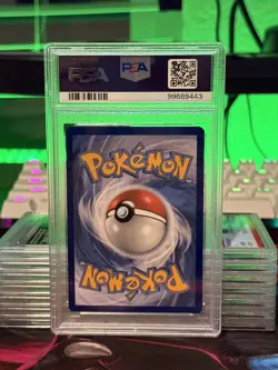 Pokemon Flareon VMAX Promo Holo Single Strike Card SWSH180 PSA 9 EN - Image 2