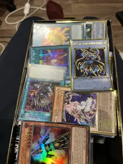 Yugioh Joblot. Mix Of Holo Cards And Commons. Different Sets. Loads Of Cards. - Image 1