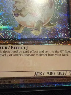 Yugioh RA04-EN131 Babycerasaurus : Quarter Century Secret Rare 1st Edition - Image 2