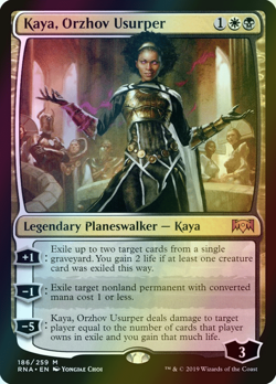 MTG Kaya, Orzhov Usurper Foil ** Ravnica Allegiance ** English - Image 1
