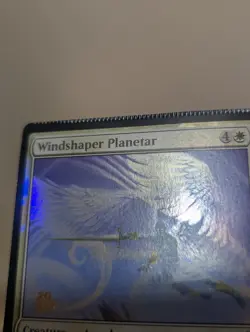 Rare Magic The Gathering Misprint Crimped Edge Foil Windshaper Planetar - Image 3