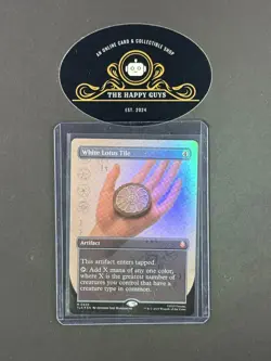 MTG White Lotus Tile (Borderless Foil) #330 Avatar: The Last Airbender - Image 1