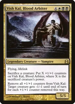 MTG Vish Kal, Blood Arbiter ** Commander 2011 ** English - Image 1