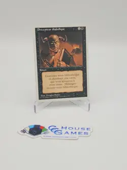 Demonic Tutor FRENCH FWB MTG Revised Precepteur Diabolique Magic *CCGHouse* RA - Image 1