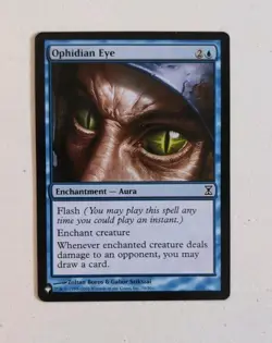 Ophidian Eye | Enchantment Aura | MTG | Near Mint | Draw Engine - Image 1
