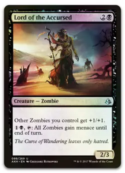 Lord of the Accursed #99 (Foil) (LP) Amonkhet AKH Magic MTG - Image 1