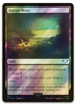 Barren Moor (Surge Foil) #266 (NM) Warhammer 40,000 40K Magic MTG - Image 1
