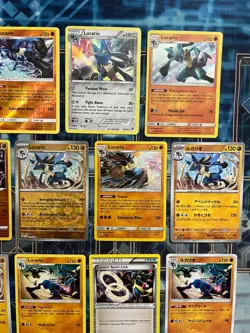 Pokemon Tcg Lucario Lot of 19 Unique HOLO & Non Holo Vintage and MORE! - Image 3