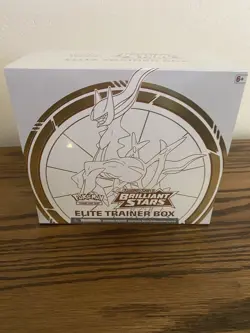 Pokemon TCG Sword Shield Brilliant Stars ETB Elite Trainer Box New Sealed 820650850127 - Image 1