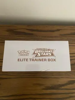Pokemon TCG Sword Shield Brilliant Stars ETB Elite Trainer Box New Sealed 820650850127 - Image 5
