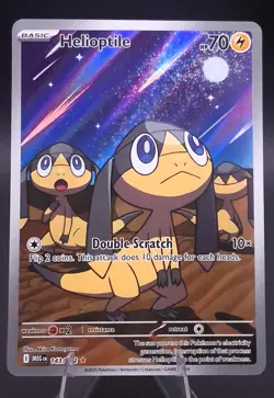 Helioptile 143/132 Illustration Rare Pokemon Mega Evolution ME01 English NM/M - Image 1