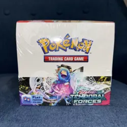 Pokemon TCG Temporal Forces Booster Box Factory Sealed 36 Packs Tight Wrap - Image 1