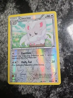 Reverse Holo Cinccino #85/98 Uncommon Emerging Powers Pokemon - Image 3