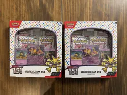 Pokemon 151 Alakazam Ex Collection Box Lot Of 2 - Image 1