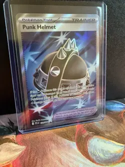 Pokemon TCG Punk Helmet 121/094 Phantasmal Flames Ultra Rare *Near Mint* - Image 1
