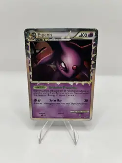 Pokemon TCG Espeon (Prime) 81/90 Undaunted Ultra Rare Holo 2010 - MP - Image 1