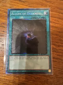 YuGiOh ALLURE OF DARKNESS Prismatic Collector’s Rare RA03-EN055 - Image 1