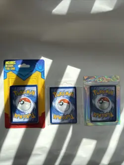 Pokemon | Lot of 3 Sealed Pokemon Booster Packs | 3rd Party Assorted Packs | New - Image 1