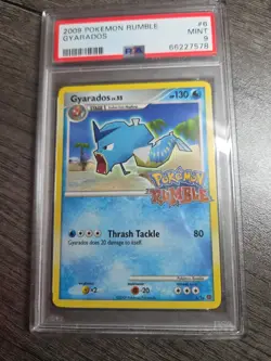2009 Pokemon Pokemon Rumble Gyarados 6/16 PSA 9 - Image 1