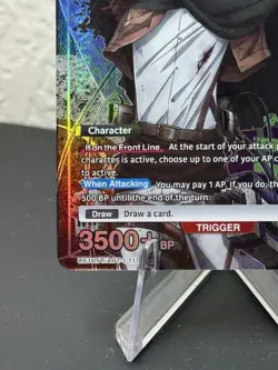 Bandai Union Arena Erwin Smith Attack on Titan Holo Trigger Card 3500+ BP - Image 5