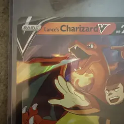 Pokemon Lance’s Charizard V SWSH133 Jumbo Card - Image 2