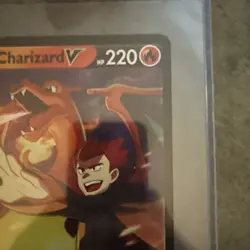 Pokemon Lance’s Charizard V SWSH133 Jumbo Card - Image 3
