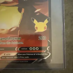 Pokemon Lance’s Charizard V SWSH133 Jumbo Card - Image 4