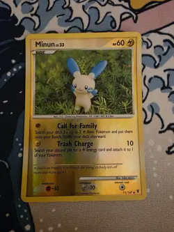 Pokemon Card - Minun Supreme Victors 71/147 Uncommon Reverse Holo - Image 1