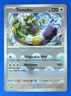 SV: White Flare Tornadus (Poke Ball Pattern) #078/086 POKEMON CARD Rare - Image 1