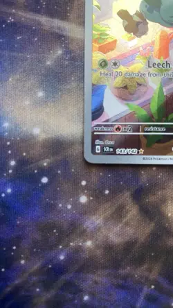Bulbasaur Stellar Crown Holo Illustration Rare Card 143/142 Sv07 - Image 2