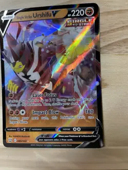 Single Strike Urshifu V, Battle Styles, 85/163, Pokemon Card - Image 4
