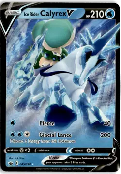 Ice Rider Calyrex V - (Holiday Calendar) Promo Miscellaneous Cards & Products 04 - Image 1